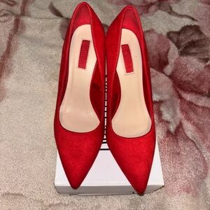 Forever 21 Vibrant Red Heels